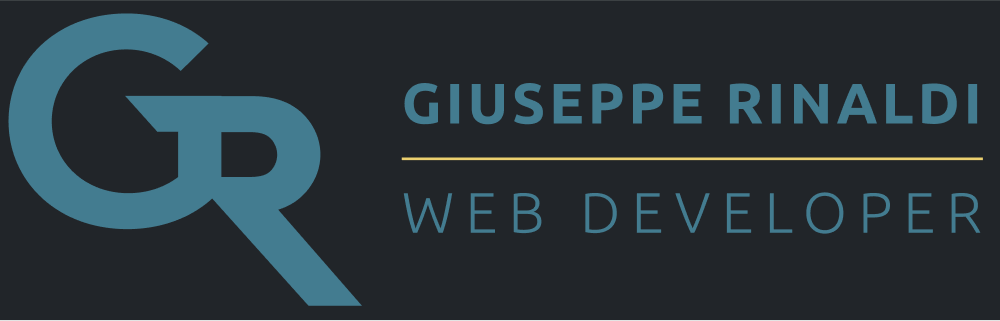 Logo Giuseppe Rinaldi Web Developer